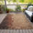 Machine Washable Indoor/Outdoor Xhevrie Paprika Rug-430665375