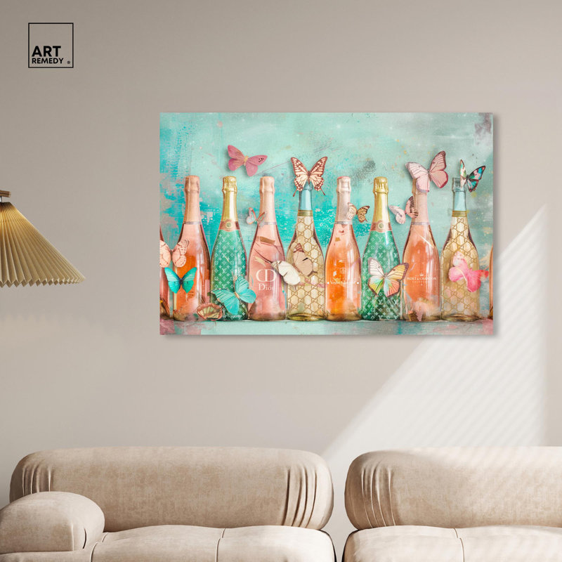 Art Remedy, toile d'art Barcart, H 30 po x l 45 po, Toile tendue
