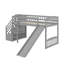 Lit mezzanine simple avec glissade-1444432606