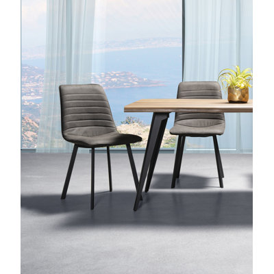 Chaise d'appoint Manahan en gris