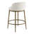 Corrinne Hammered Forged Steel Upholstered Counter Height Stool-718023217