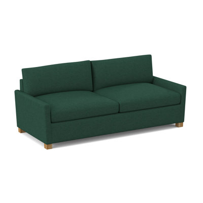 Louisa 87" Square Arm Sofa Bed with Reversible Cushions with USB