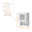 Armoire murale blanche Nolan