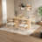 Oval Solid Wood Dining Table-286452780