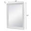Miroir de commode rectangulaire - finition blanche
