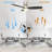 52" Alcena 3 - Blade LED Smart Flush Mount Ceiling Fans with Light-21369659