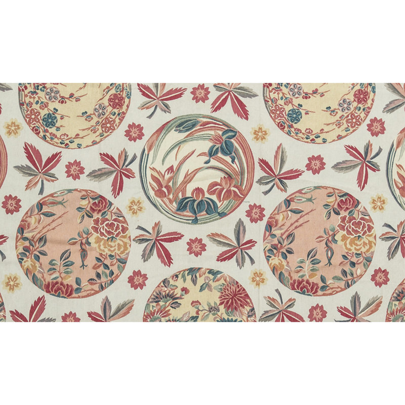 Aubusson Renaissance Wool Floral Area Rug