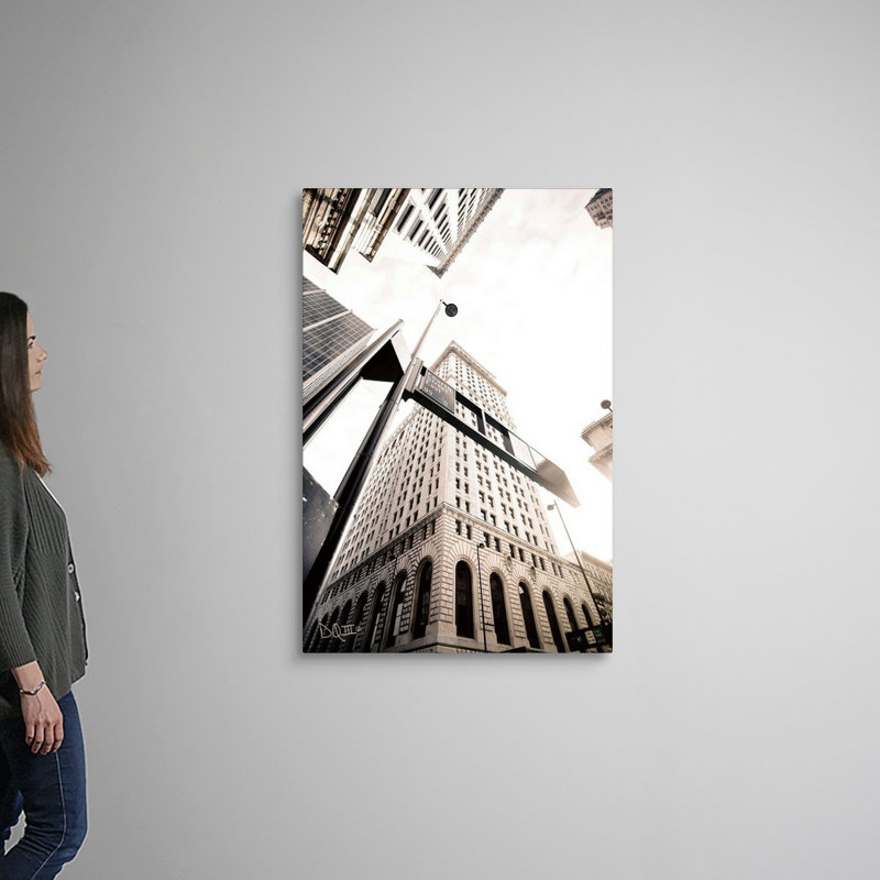 " Built From The Ground Up " by Donnie Quillen, Wrapped Canvas, 48" H x 32" W x 1.25" D