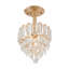 1 - Light Gold Chandelier Pendant