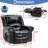 Katrein Lay Flat Leather Match Power Lift Recliner with Massager and Heat, Infinite Position-349881301