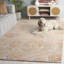 Laine touffetée à la main Jardin; Tapis d'intérieur floral en coton-117794568
