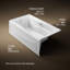 Mariposa® 66" x 36" Alcove Whirpool Acrylic Bathtub with Heater-11889297-101379740