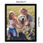 Cadre photo - Design moderne, verre incassable, crochets doubles en dents de scie, idéal pour la maison et le bureau-101187437-100639288