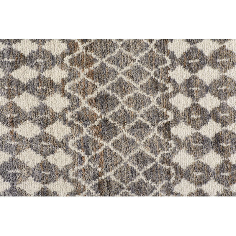 Kiri - Grey/White, Rectangle 10' x 14'