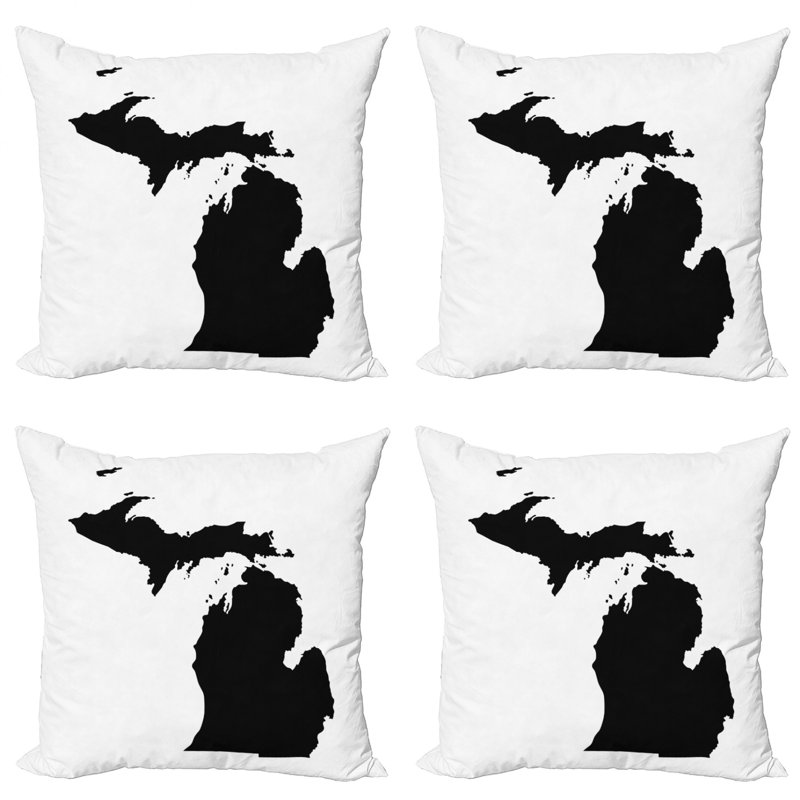 Housse de coussin Ambesonne, 18" x 18"