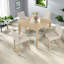 Ensembles de table de salle à manger peu encombrants (doit inclure à la fois la table et la chaise), cuisine moderne en bois MDF