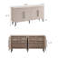 Jodie 65" Mid-Century Modern Sideboard with 8 Adjustable Shelves-1606790354