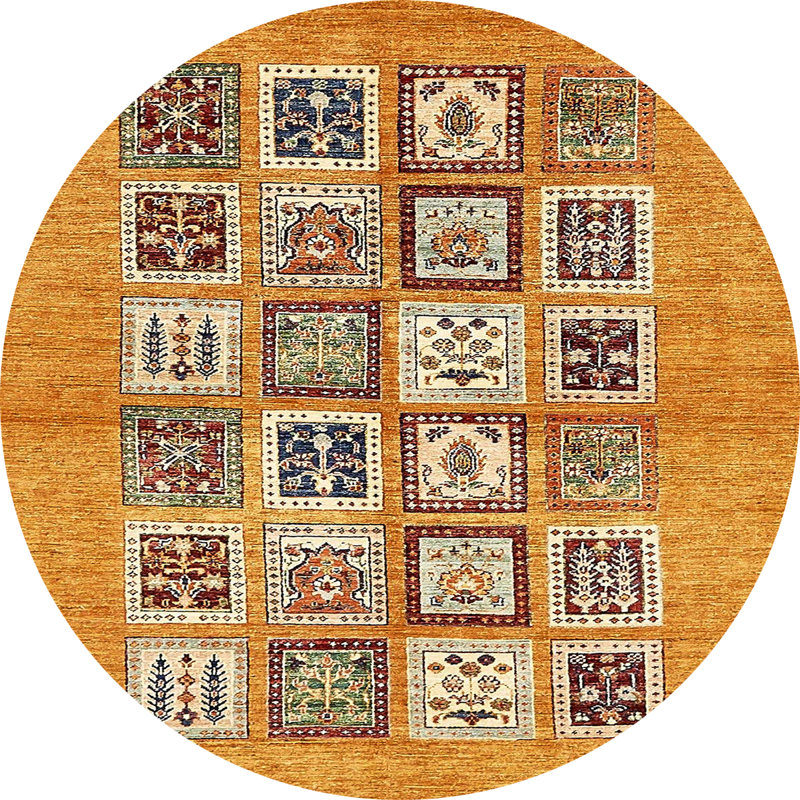 Abstract Indoor Rug, Round 3'