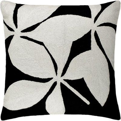 Fauna Hand-Embroidered Chain Stitch Pillow