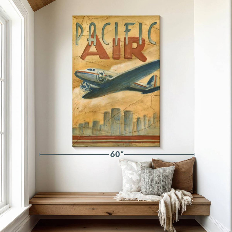 Mehar Pacific Air, 51" H x 34" W