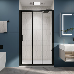 Sliding Semi-Frameless Shower Door
