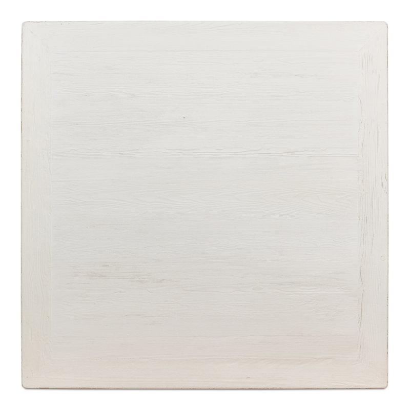 Classic Chinese Solid Wood Coffee Table, White