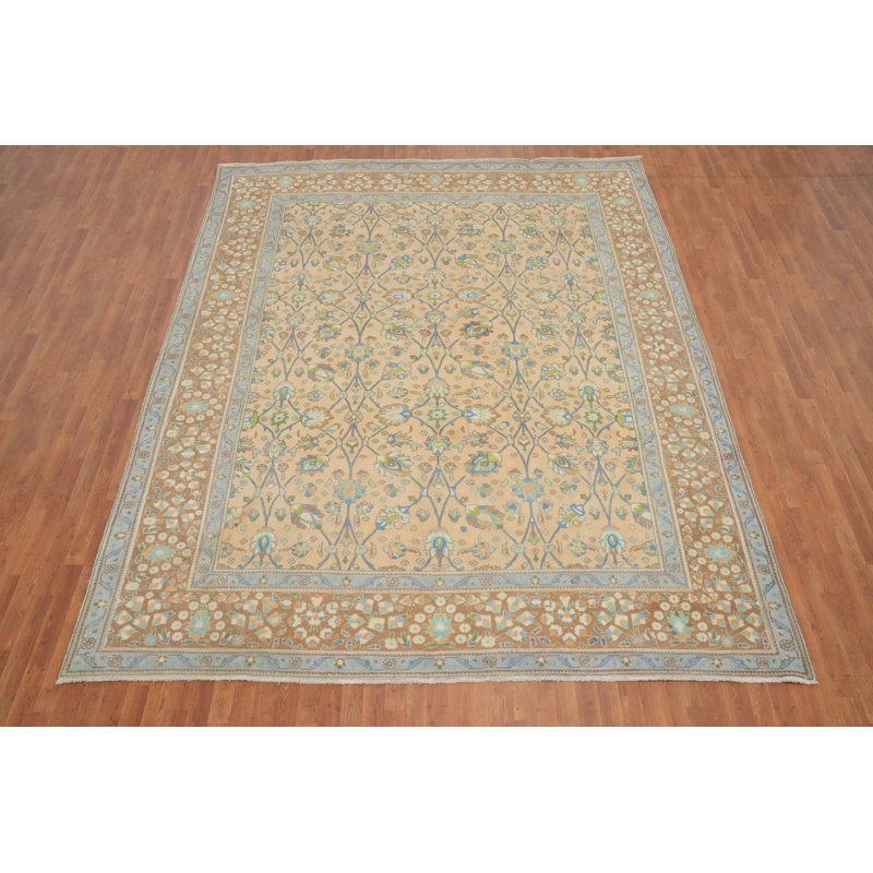 Tapis traditionnel fait à la main 10 x 13