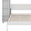 Lit escamotable mural Murphy avec portes de rangement-1116485580