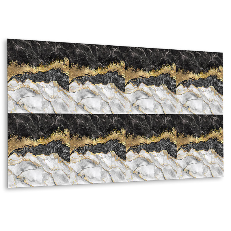 Self Adhesive Vinyl Splashback Sticker Wall Stickers 39,37x19,68 Inch Tile Peel and Stick Wall Tiles