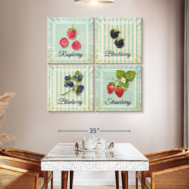 Yarlin Berries Delight, 45" H x 45" W