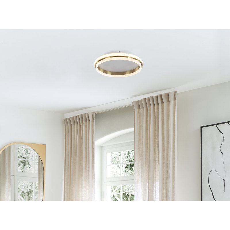 Rackers LED Flush Mount, 7cm H x 64cm W x 64cm D