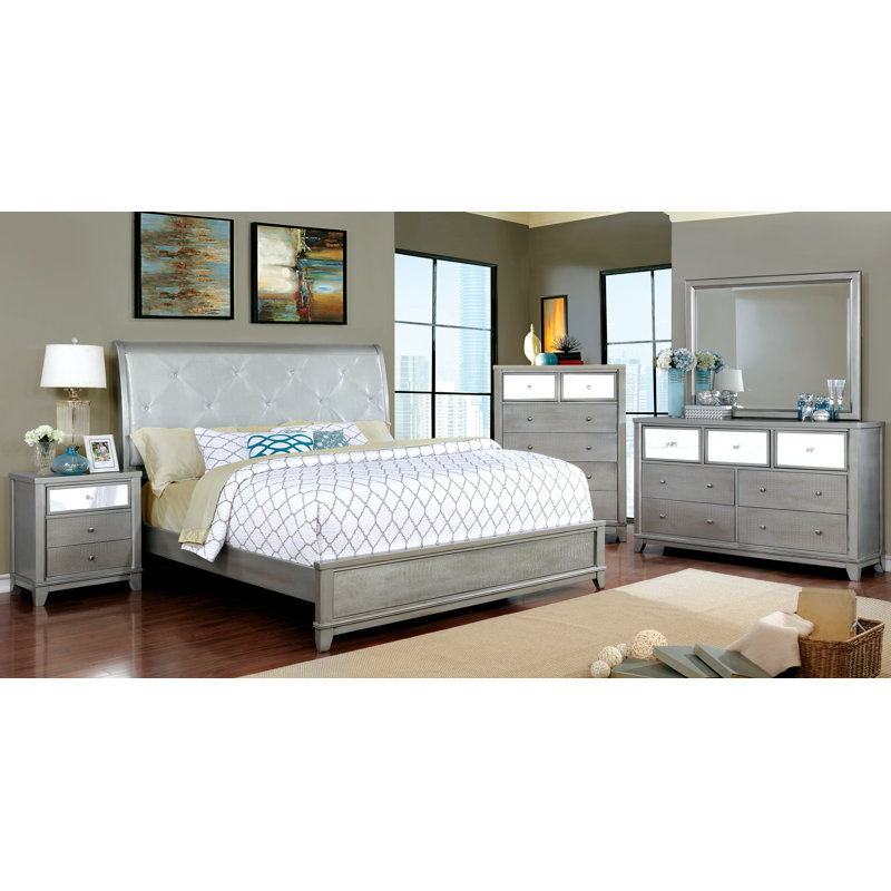 Ensemble de chambre à coucher personnalisable classique standard