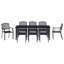 8 - Person Patio Dining Set Rectangular Table