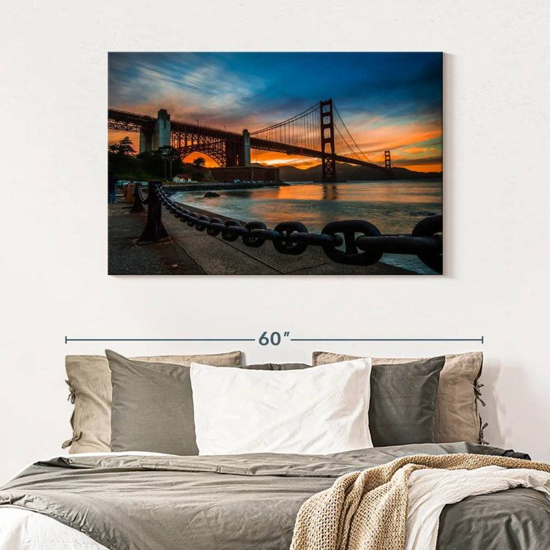 Lilie Golden Gate Promenade, H 32 po x l 48 po