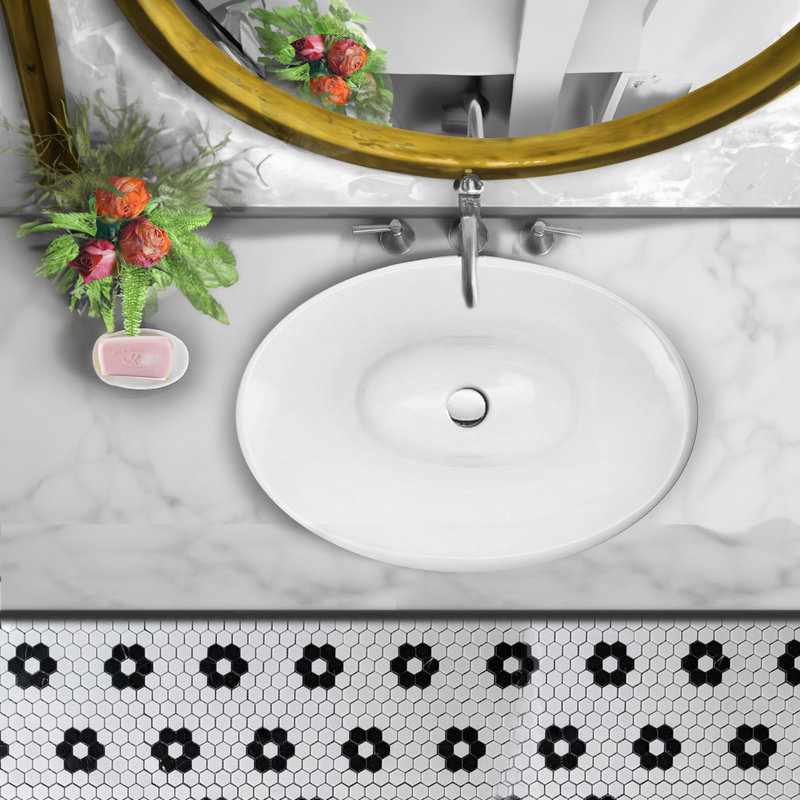 Regatta 25'' L Bathroom Sink