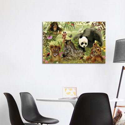 Vanishing Species 1 Piece Wrapped Canvas Wall Art