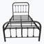 Structure de lit moderne en acier-89150867