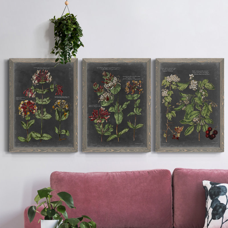 «Coastal Patina I», ensemble de 3 reproductions d'art sur toiles, H 43,5 po x l 31,5 po x P 1 po, Gris