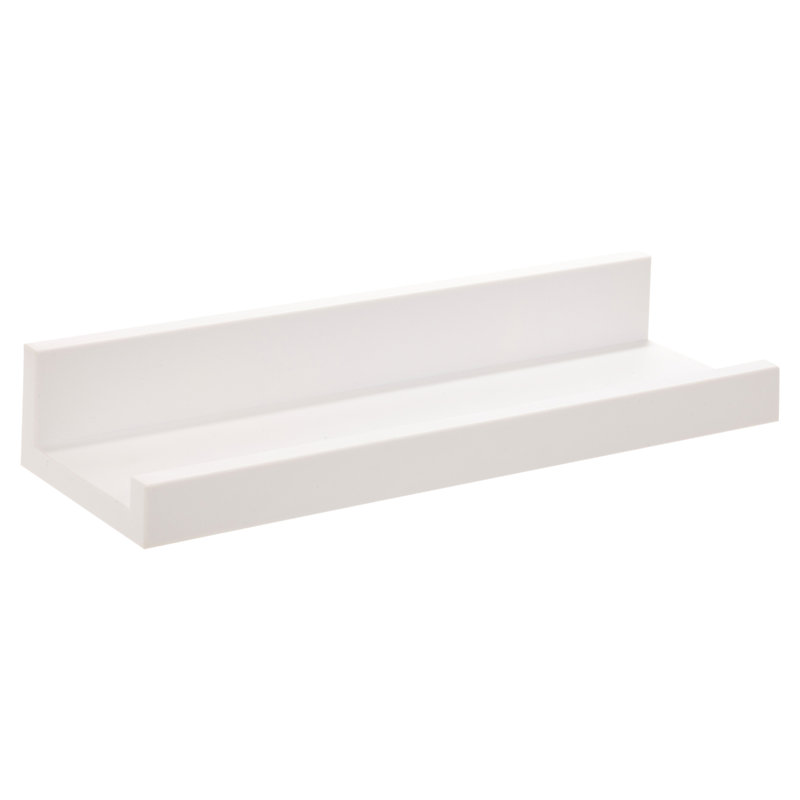 Floating Shelf, 31cm H x 11cm W x 8cm D, White