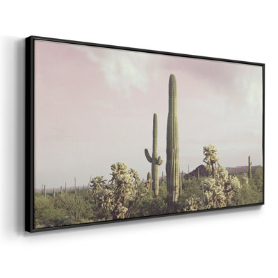 Orgue, tuyau, cactus, Monument national - Toile tendue avec châssis encadré - Prêt à être accroché