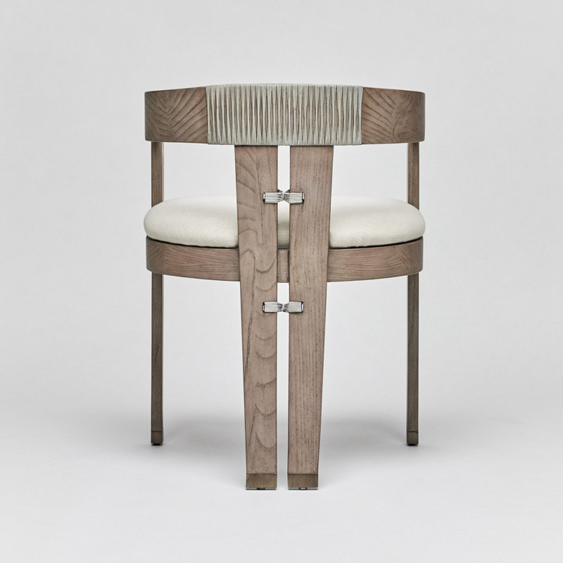 Fauteuil Maryl III, Gris délavé, Galet chenille