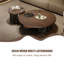 table d'appoint petite table basse avec chariot