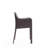 Bencion Vegan Leather Upholstered Metal Side Chair in Weathered Gray-60170492
