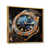 Gold Floater Framed