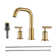 Widespread 2-handle Bathroom Faucet with Drain Assembly