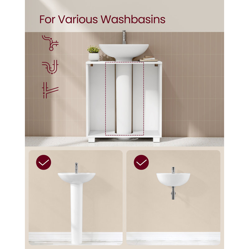 63.8cm Bathroom Vanity Base Only