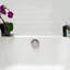 Patented Deep Soak 2-Hole Bathtub Overflow Cover-39973423