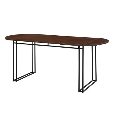 Coreyana Extendable Metal Base Dining Table