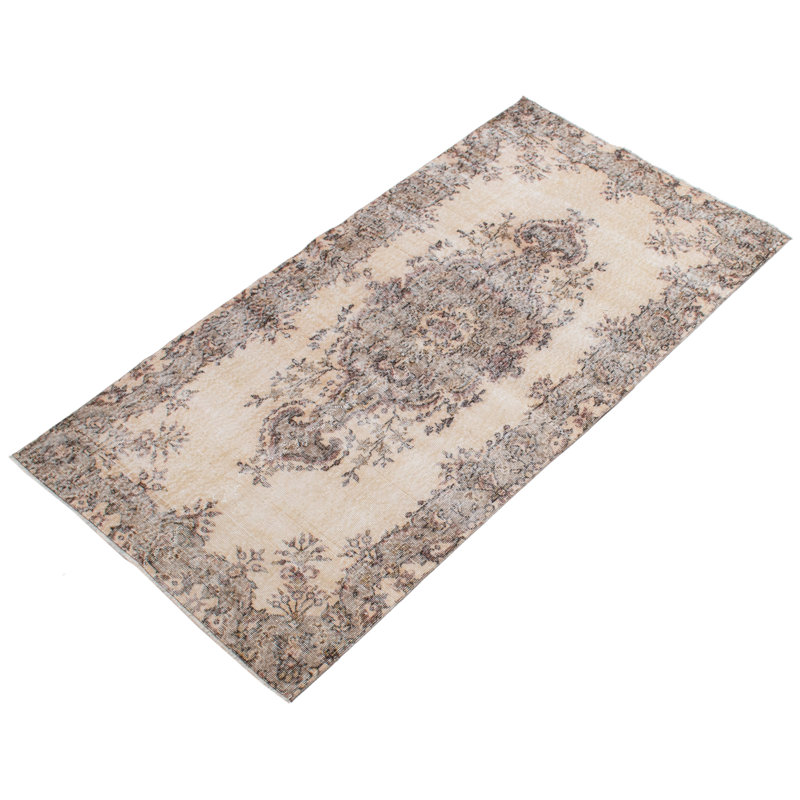Tapis beige Melis Vintage 3 pi 9 po x 7 pi 5 po