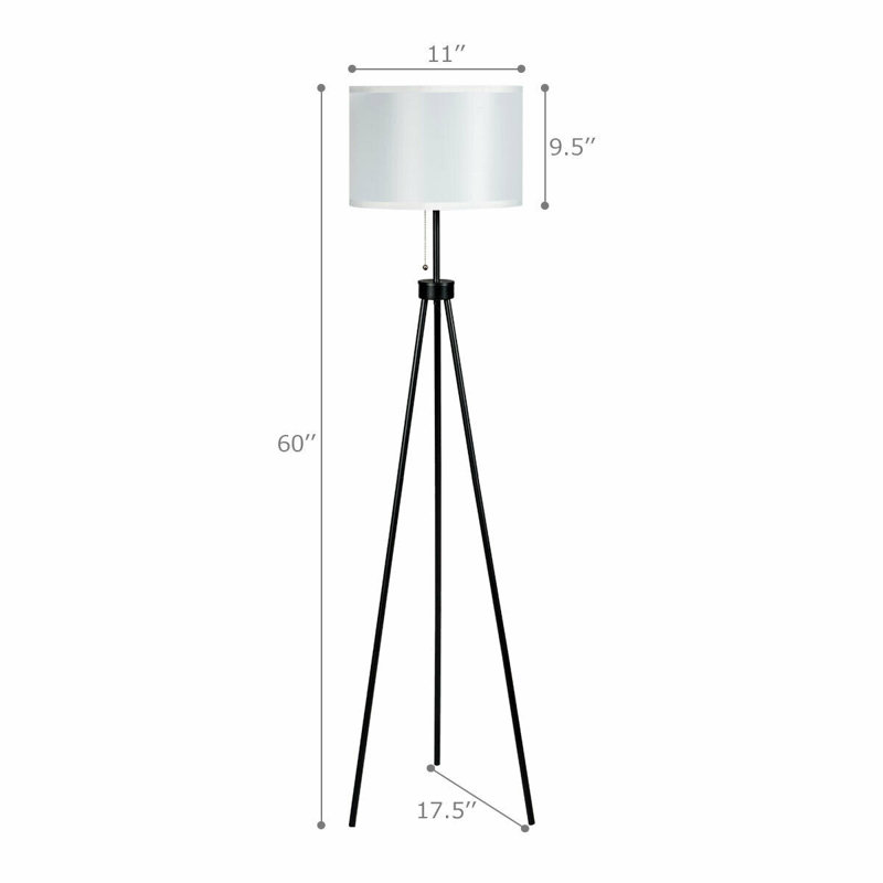 Lampe trépied 60 po Anchortta